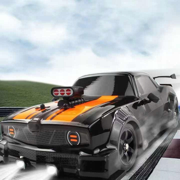 samochód do driftu na pilota auto rc drift zdalnie sterowane led dym 1:16