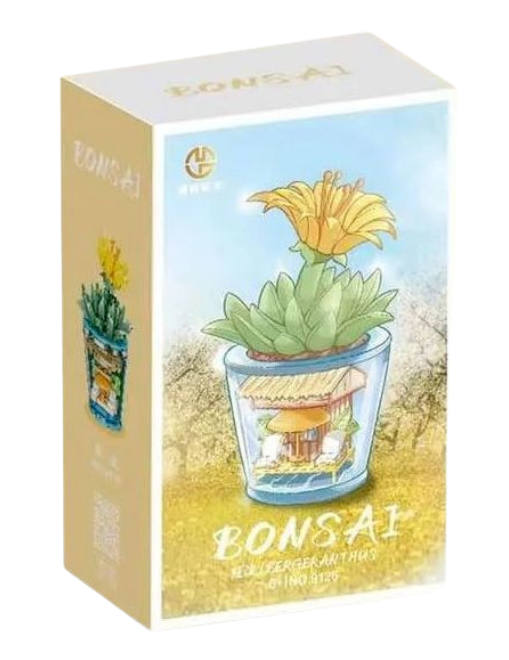 zestaw klocki kwiaty w doniczce 3d dwustronna doniczka parasol leżaki