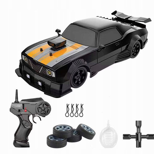 SAMOCHÓD DO DRIFTU NA PILOTA AUTO RC DRIFT ZDALNIE STEROWANE LED DYM 1:16
